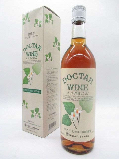 ドクターワイン どくだみのワイン 7ml 洋酒と焼酎のちゃがたパーク