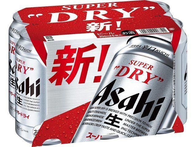 アサヒ スーパードライ 350ml 6缶パック 洋酒と焼酎のちゃがたパーク
