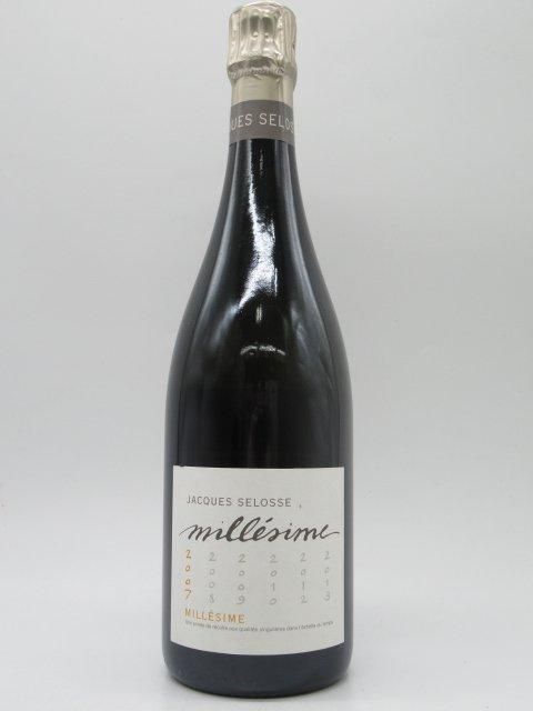 ジャックセロス ミレジム 2007 エクストラ ブリュット 並行品 750ml