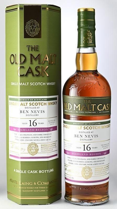 【282本限定】マクダフ 2007 14年リフィルホグスヘッド　ハンターレイン 282本限定】マクダフ 2007 14年リフィルホグスヘッド ハンターレイン