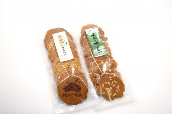 だま様専門ページ 城北たまだ屋のせんべい2種セット - 道の駅 きなんせ岩美