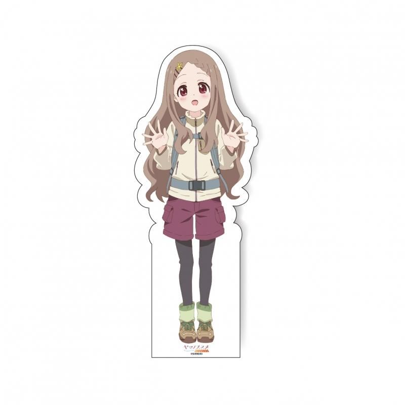 ヤマノススメのグッズ販売「アクリルスタンド」ぽこマーケット