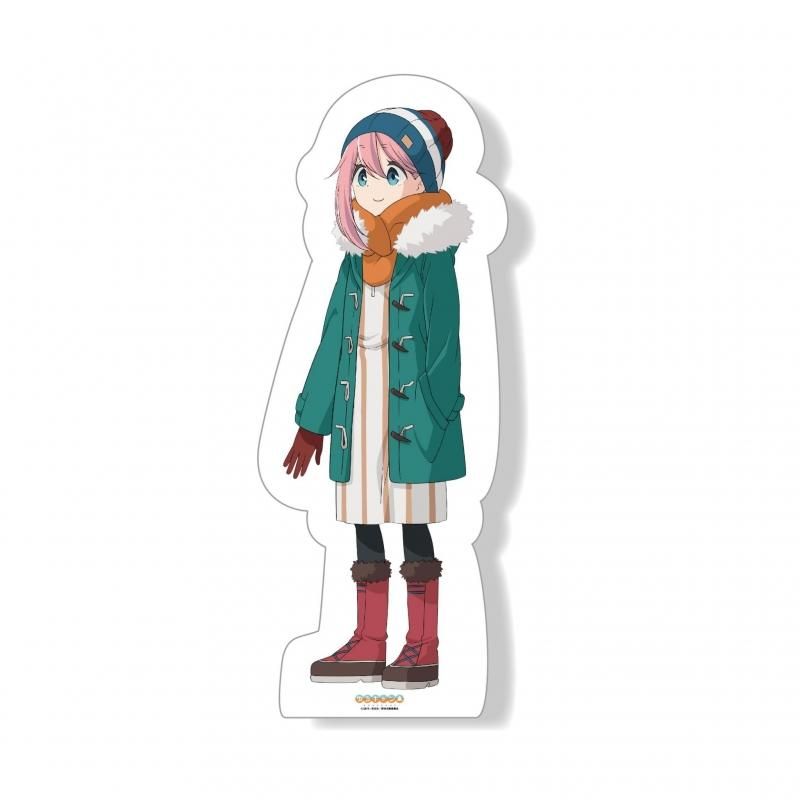 ゆるキャン△のグッズ販売「ビッグアクリルスタンド」ぽこマーケット