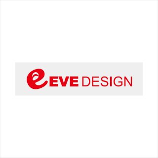 ֥ǥ åƥ  ƥå ST-EVE1-RD / å  [ Eve Design Cutting Logo Sticker 