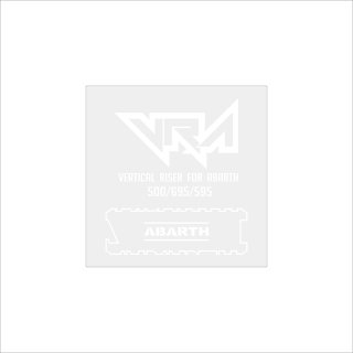 イブデザイン VRA1 カッティング ロゴ ステッカー ST-VRA1-WH / ホワイト  [ Eve Design VRA1 Cutting Logo Sticker 