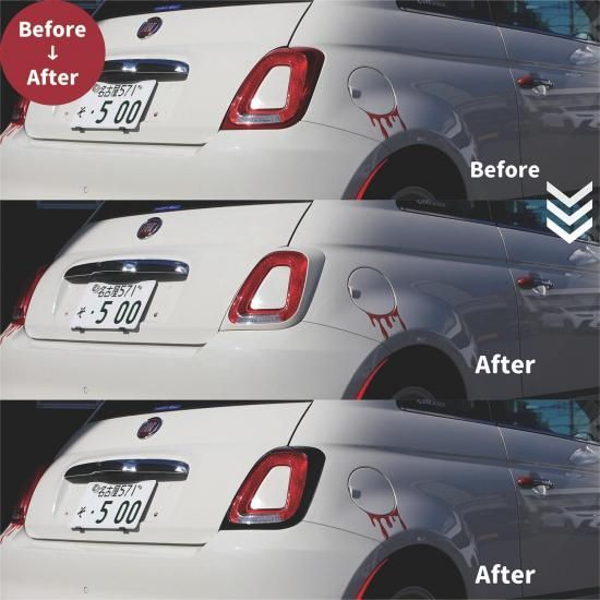 アバルト FIAT ABARTH 500 595 695 LED テールレンズ
