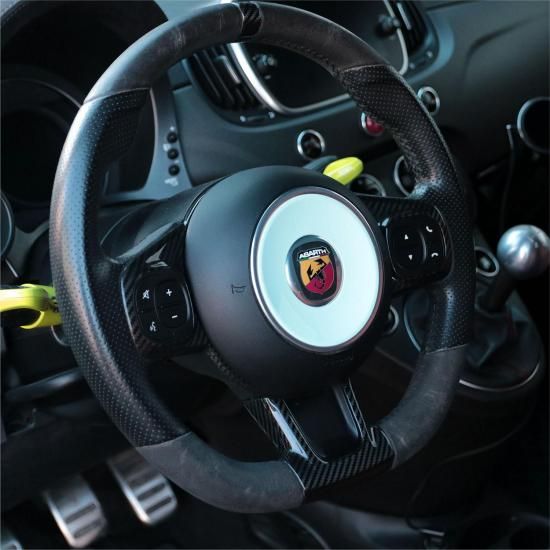 ABARTH FIAT500 ステアリング ウッドハンドル アバルト フィアット ABARTH FIAT500 ステアリング ウッドハンドル アバルト フィアット