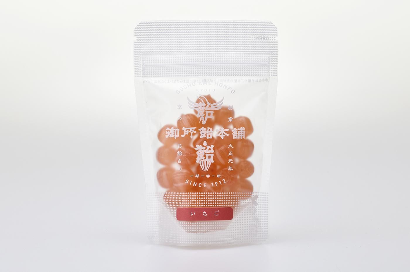 いちご飴 (小飴) - 京都の老舗飴屋 | 御所飴本舗｜公式通販