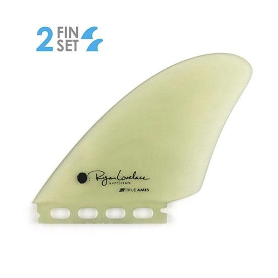 TRUE AMES Lovelace Piggyback Keel 2フィン TRUE AMES - LOVELACE PIGGYBACK KEEL | Shop at PUKAS SURF SHOP