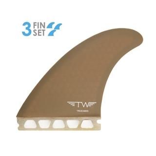 TRUEAMS FIN TYLER WARREN HEXCORE 3FIN TOFFEE