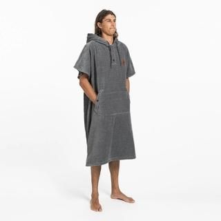 SLOW TIDE PONCHO GRAY