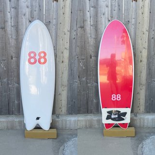 88Surfboards FISH 5'8 4FIN