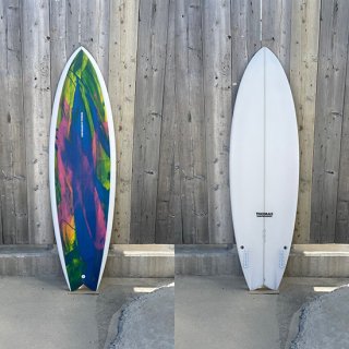 THOMAS SURFBOARDS  TWINZER 5'10
