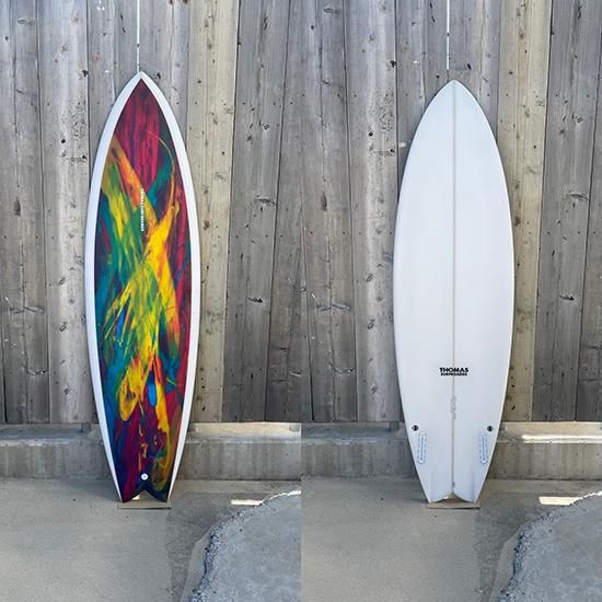 THOMAS SURFBOARDS TWINZER 6'0- ソルジャーブルサーフ