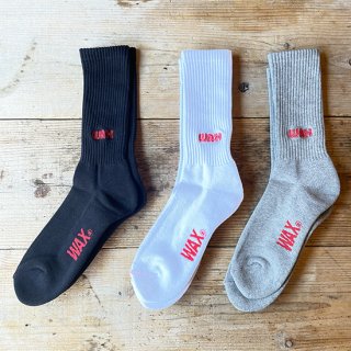 WAX Logo socks  ֥å졼ۥ磻 