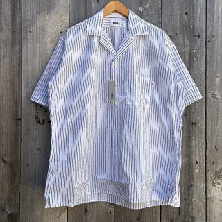 <img class='new_mark_img1' src='https://img.shop-pro.jp/img/new/icons8.gif' style='border:none;display:inline;margin:0px;padding:0px;width:auto;' />WAX STRIPE OPEN SHIRTS ֥롼ۥ磻
