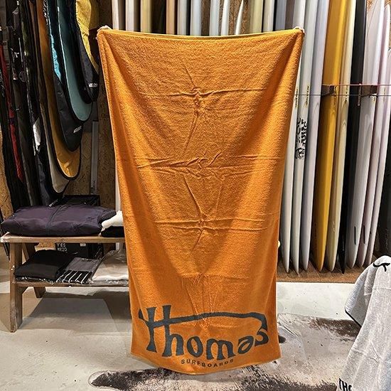 Thomas Surfboards × 今治タオル THOMAS SURFBOARDS THOMAS x Imabari Beach Towel オレンジ
