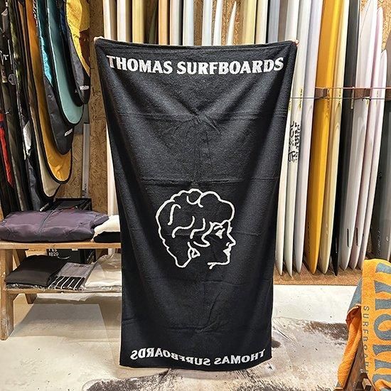Thomas Surfboards × 今治タオル THOMAS SURFBOARDS THOMAS x Imabari Beach Towel ブラック