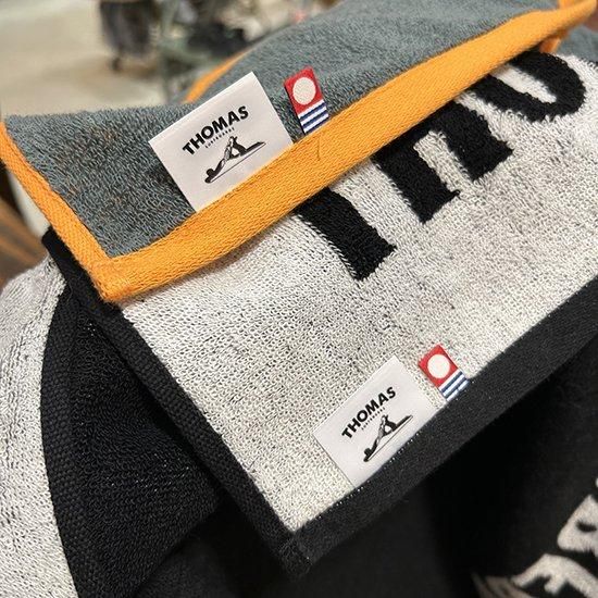 Thomas Surfboards × 今治タオル THOMAS SURFBOARDS THOMAS x Imabari Beach Towel オレンジ