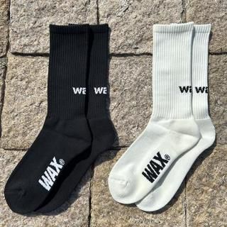 WAX LOGO SOCKS ֥åۥ磻