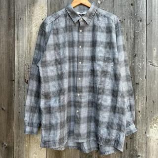 <img class='new_mark_img1' src='https://img.shop-pro.jp/img/new/icons8.gif' style='border:none;display:inline;margin:0px;padding:0px;width:auto;' />WAX BRUSHED CHECK SHIRTS ¥µ¥Ã¥¯¥¹