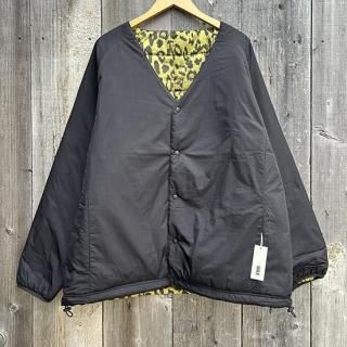 <img class='new_mark_img1' src='https://img.shop-pro.jp/img/new/icons8.gif' style='border:none;display:inline;margin:0px;padding:0px;width:auto;' />WAX REVERSIBLE NYRON CARDIGAN ¥Ö¥é¥Ã¥¯¡¦¥«¡¼¥