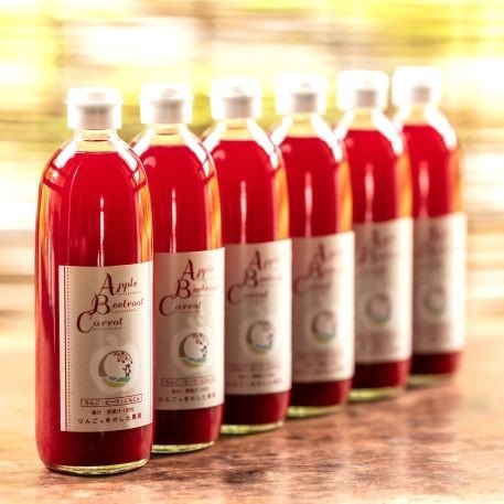 【6本セット】 ABCジュース    【Set of 6 Bottles】 ABC (Apple, Beetroot, Carrot) Juice　