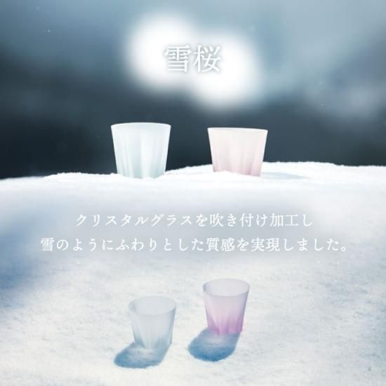 手吹グラスと桜型コップ yukirock.jpg
