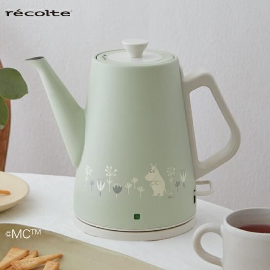 電気ケトル レコルト クラシックケトル クレール ムーミン ケトル 0 8l Moomin 電気ポット 電気やかん 湯沸かしポット コンパクト 調理器具 キッチン家電 一人暮らし レトロ かわいい 心ときめく生活雑貨 Mecuーメクー