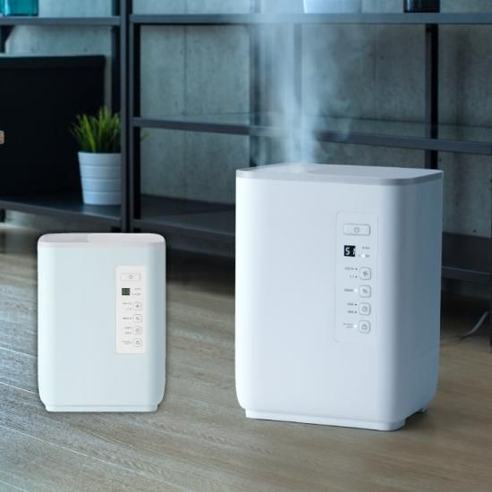 【89】置き型加湿器　スチーム加湿器コアミスト　ブラック CORE MIST（スチーム加湿器 コアミスト）｜PRODUCT｜THREEUP