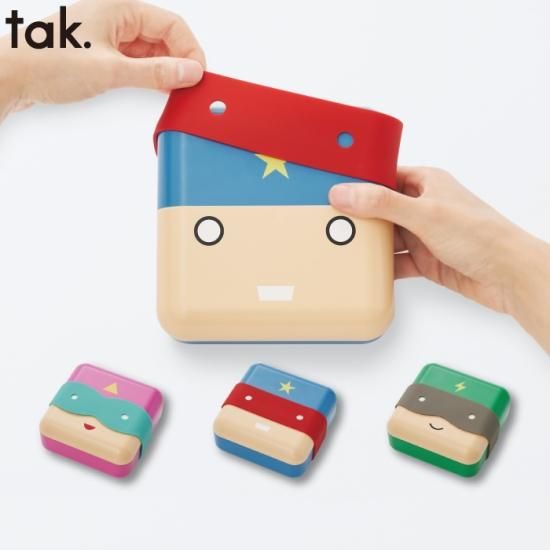 ランチボックス | 子供向けスーパーヒーローデザイン | 500ml - 心