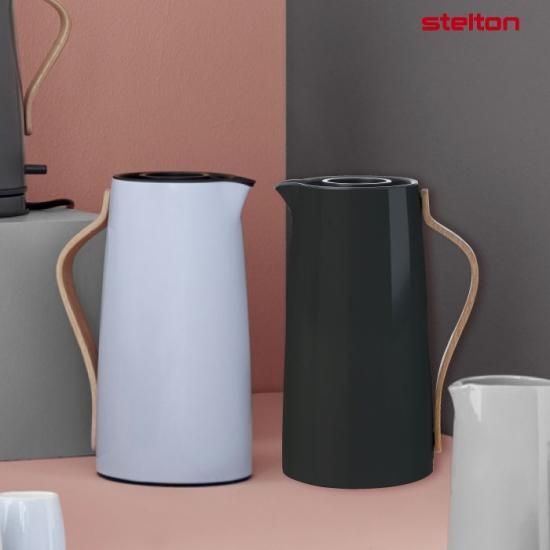 Stelton 魔法瓶 保温ポット | エマ バキュームジャグ 1.2L - 心 Stelton 魔法瓶 保温ポット | エマ バキュームジャグ 1.2L - 心