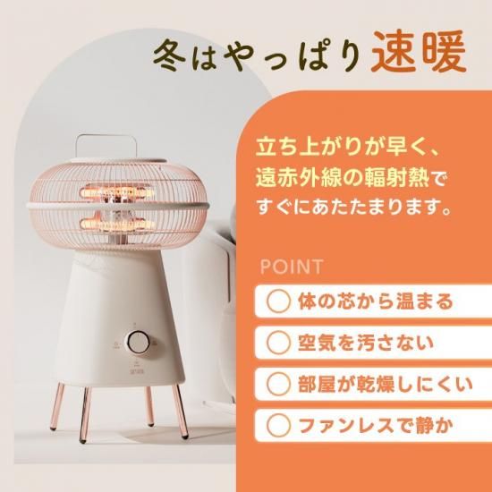 遠赤外線 ストーブ | 速暖暖房 - 心ときめく生活雑貨『mecu