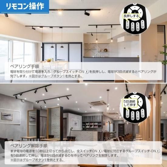 スポットライト ダクトレール 40W調光 LED リモコン付き - 心 スポットライト ダクトレール 40W調光 LED リモコン付き - 心