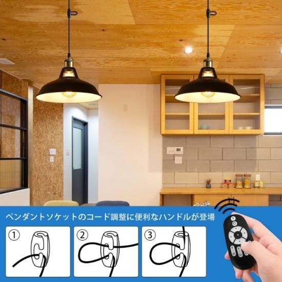 ペンダントライト | ダクトレール LED電球付き - 心ときめく生活