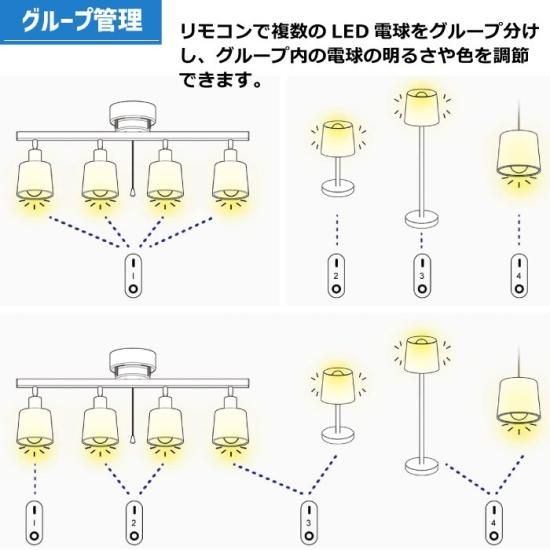 ペンダントライト | ダクトレール用 4灯セット - 心ときめく生活雑貨