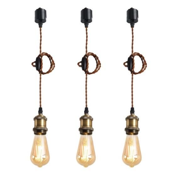 ペンダントライト 3灯セット | E26口金 LED電球付き - 心 ペンダントライト 3灯セット | E26口金 LED電球付き - 心