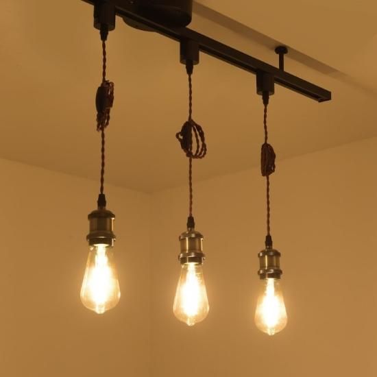 ペンダントライト 3灯セット | E26口金 LED電球付き - 心 ペンダントライト 3灯セット | E26口金 LED電球付き - 心
