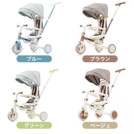 子供用三輪車 | 7in1 折りたたみ式 - 心ときめく生活雑貨『mecu
