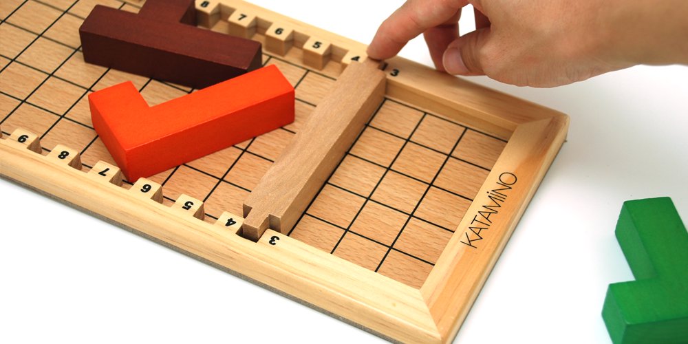カタミノ/KATAMINO 3～99歳まで楽しめる唯一無二のパズルゲーム