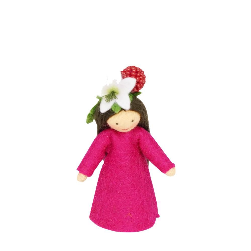 ラズベリーGirl ベージュ Ambrosius fairy/アンブロシウスフェアリーの夏の妖精人形 Ambrosius  Dolls木のおもちゃのお店りぷか