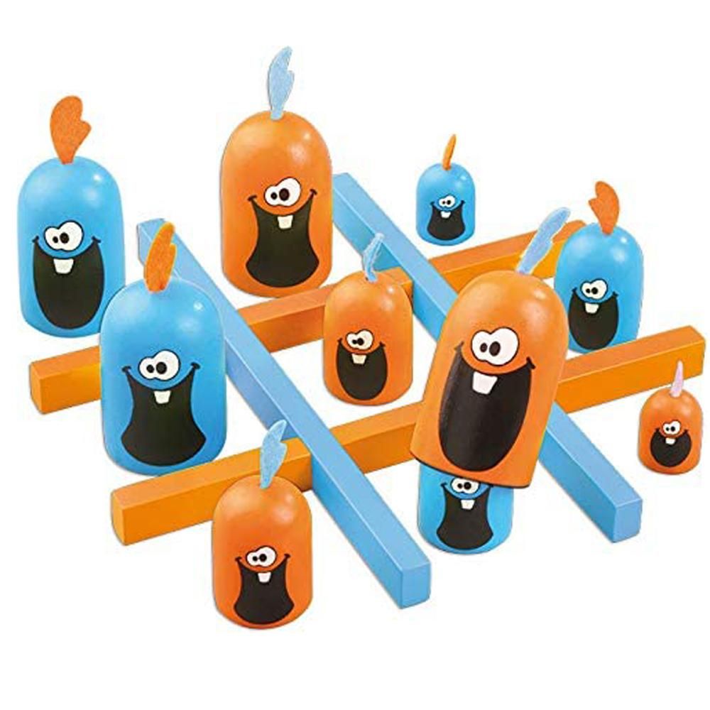 Amazon.com: Tic Tac Toe Gobblet! 2 Players Abstract Strategy