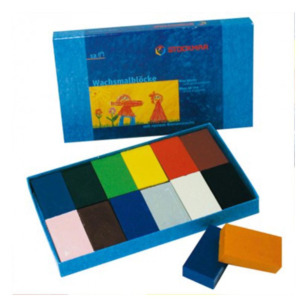 シュットクマー みつろうブロッククレヨン 12色 紙箱入 ST34202 [日本正規品] d2ldlup Amazon.co.jp: STOCKMAR シュトックマー みつろうブロック