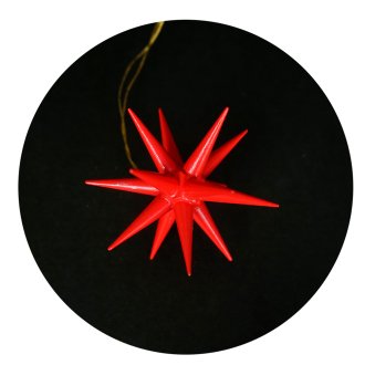 赤の星　立体(小)　AlbinPreissler（ドイツ）