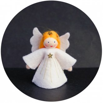 エンジェル(ブロンドヘア) Ambrosius Doll/アンブロシウス ドール　吊るせる冬の妖精