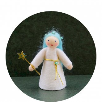 祈りの天使 ブルー Ambrosius Doll/アンブロシウス ドール　冬の妖精