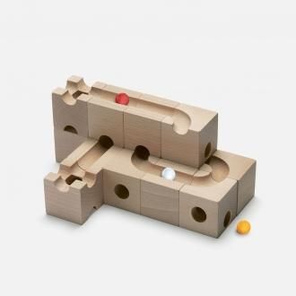cuboro/キュボロは見えない道を予測して積み木を積んで木の