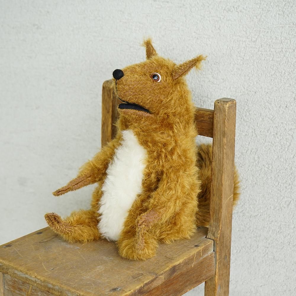 りすのフェリシタス（オレンジ） ドイツBARLEBEN/バーレーベン工房の