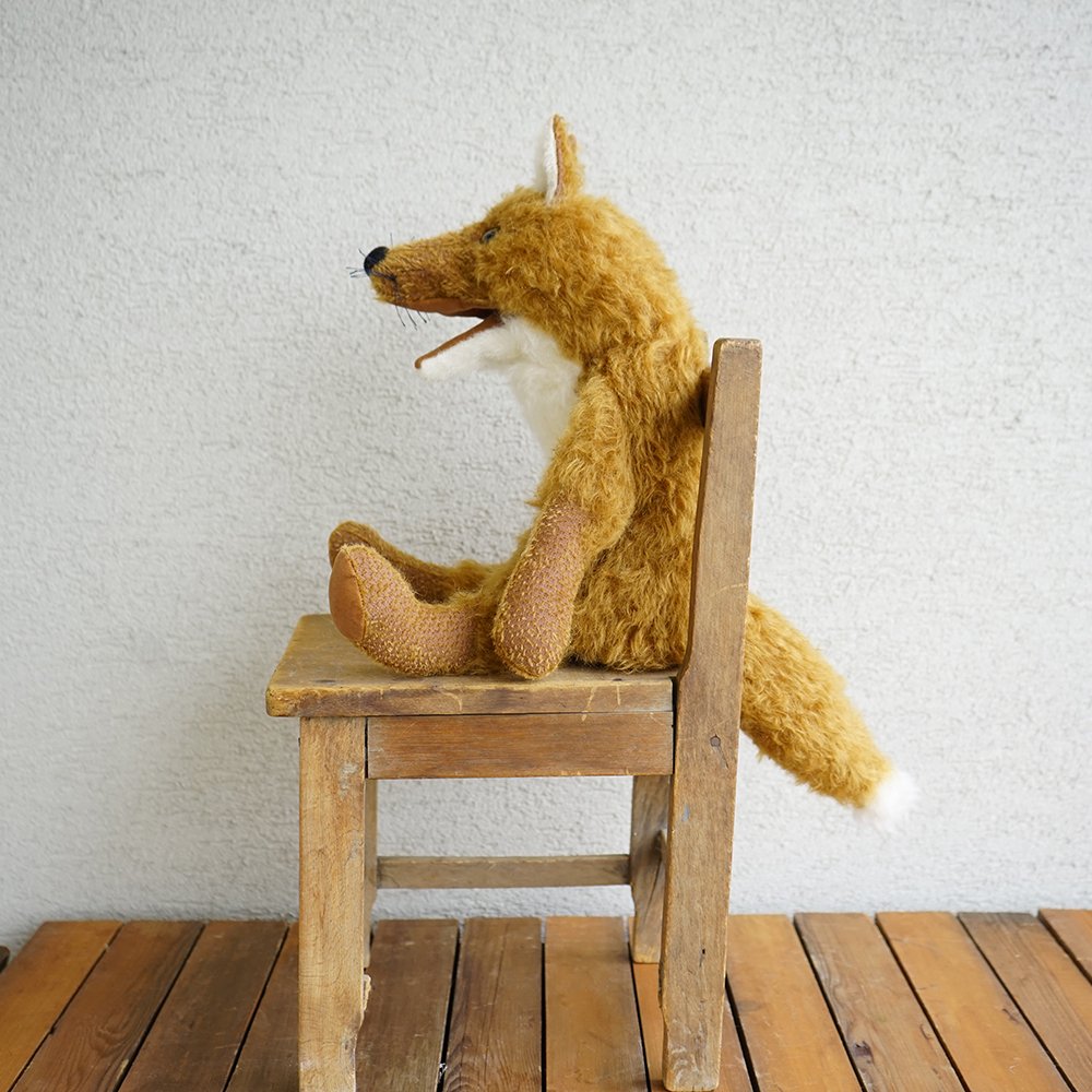 きつねのラウデンフェル ドイツBARLEBEN/バーレーベン工房の動物手人形（パペット）木のおもちゃのお店りぷか
