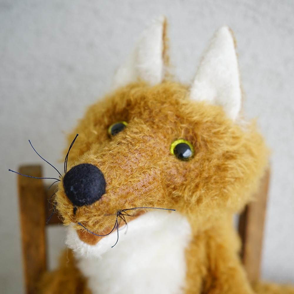 きつねのラウデンフェル ドイツBARLEBEN/バーレーベン工房の動物手人形
